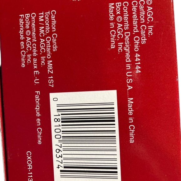 Carlton Cards Gridiron Greetings Football Folly Christmas Ornament - Picture 3 of 9